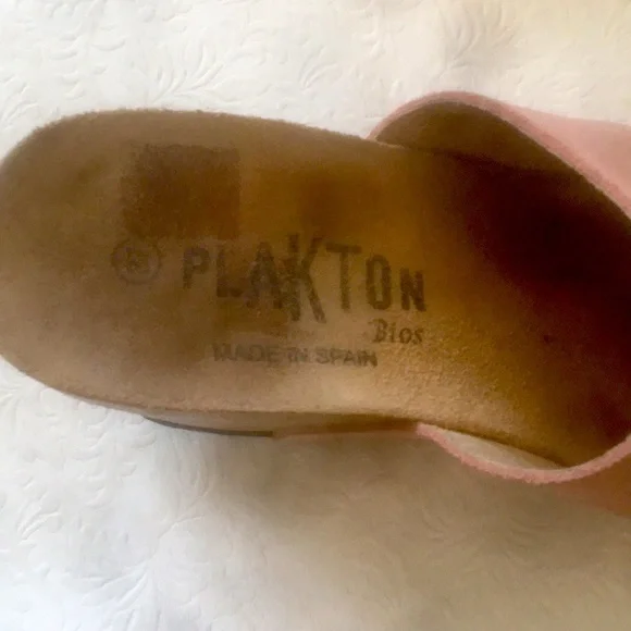 PLAKTON 4” Wedge  Leather Sandal - Picture 9 of 10
